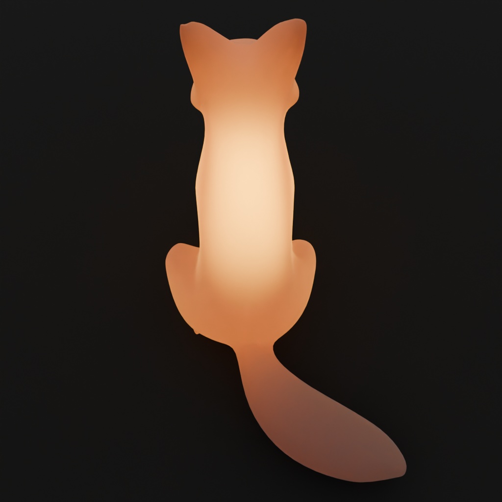 【Blender】狸と狐の間接照明 indirect lighting for raccoon dog and fox【VRChat】