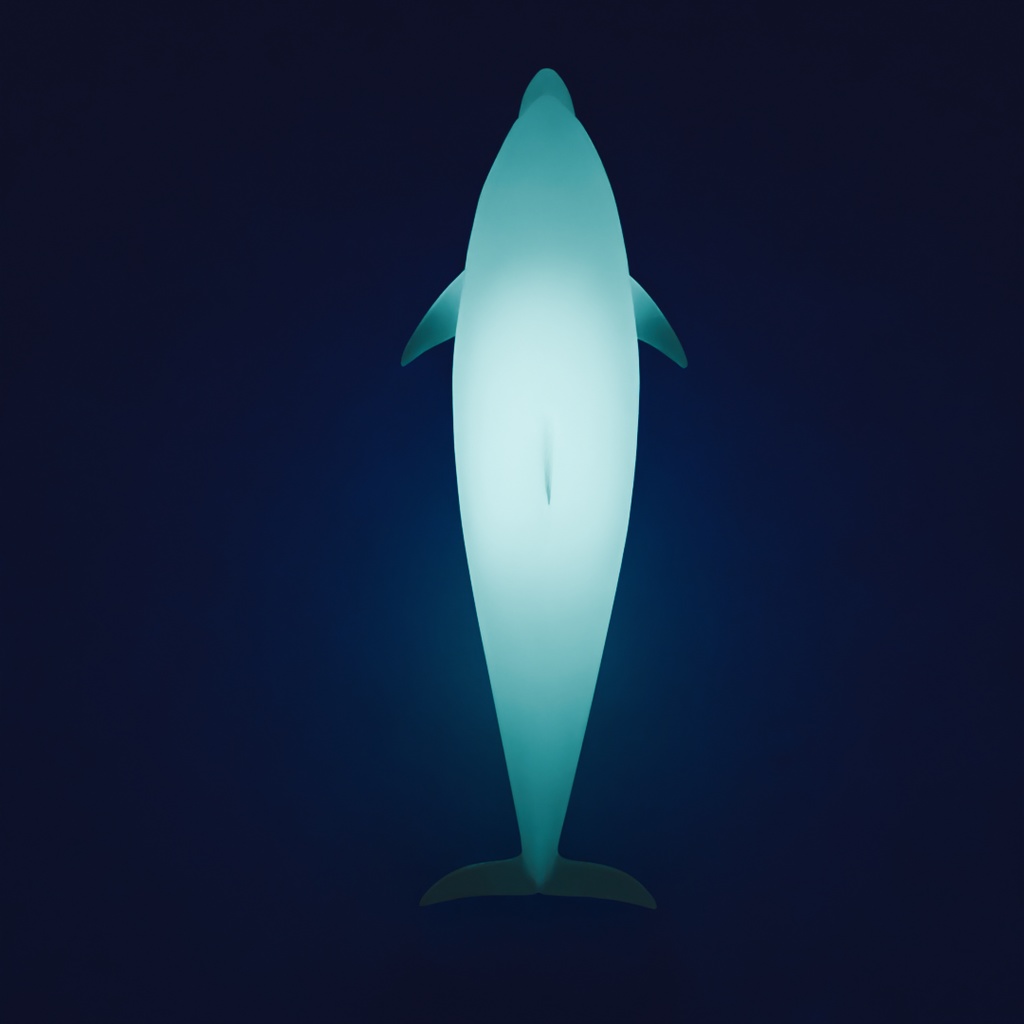 【Blender】大型海洋生物(イルカ・サメ・クジラ)の間接照明 Indirect lighting of large marine creatures (dolphins, sharks, whales)【VRChat】