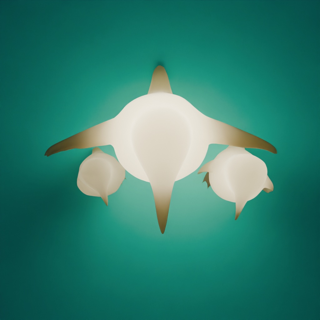 【Blender】ペンギン家族の間接照明 Indirect lighting of penguin family【VRChat】