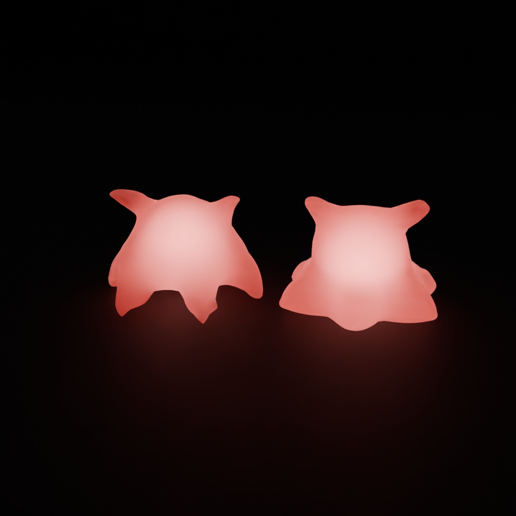 【Blender】メンダコの間接照明 Indirect lighting of Mendako【VRChat】