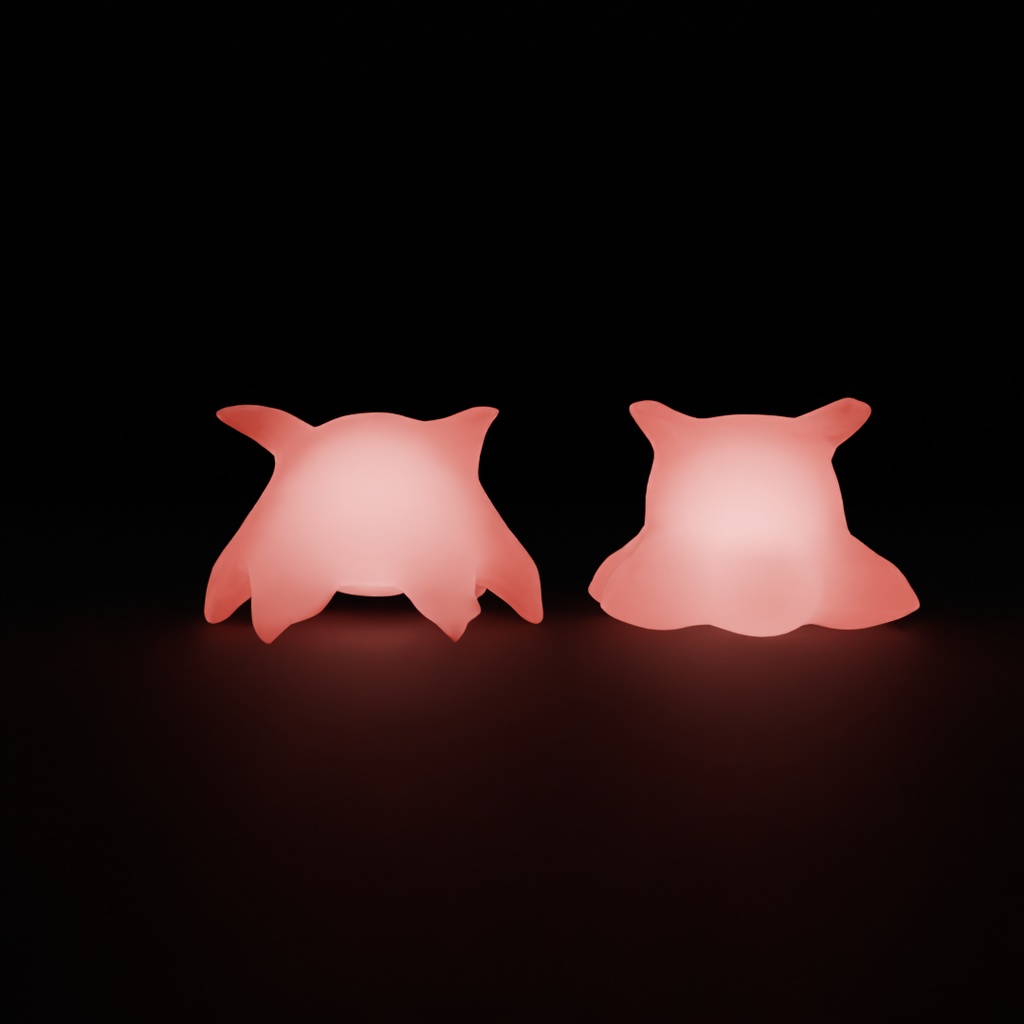 【Blender】メンダコの間接照明 Indirect lighting of Mendako【VRChat】