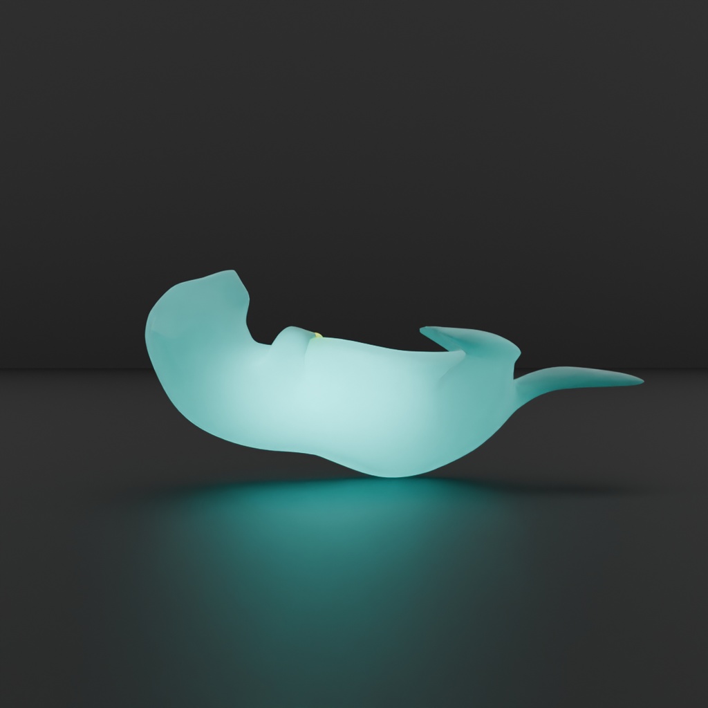 【Blender】ラッコの間接照明 Indirect lighting for sea otters【VRChat】