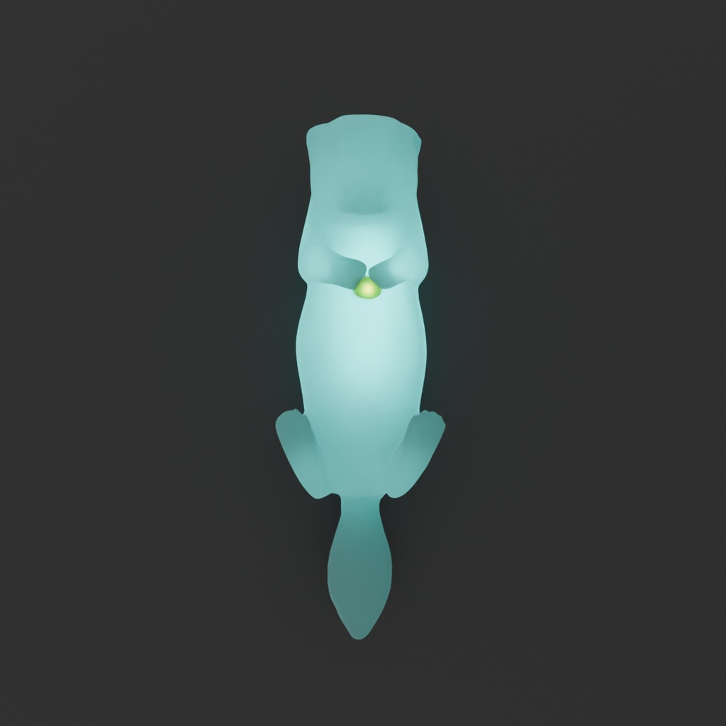 【Blender】ラッコの間接照明 Indirect lighting for sea otters【VRChat】