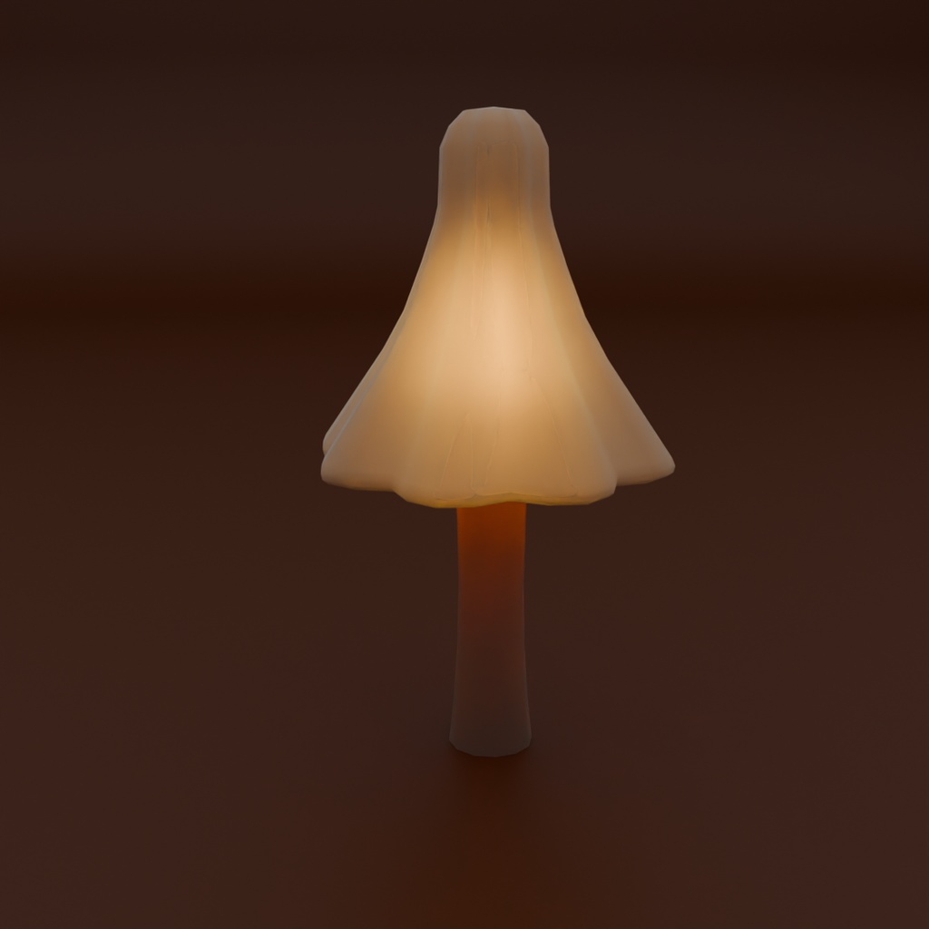 【Blender】きのこの間接照明 Indirect lighting of mushrooms【VRChat】