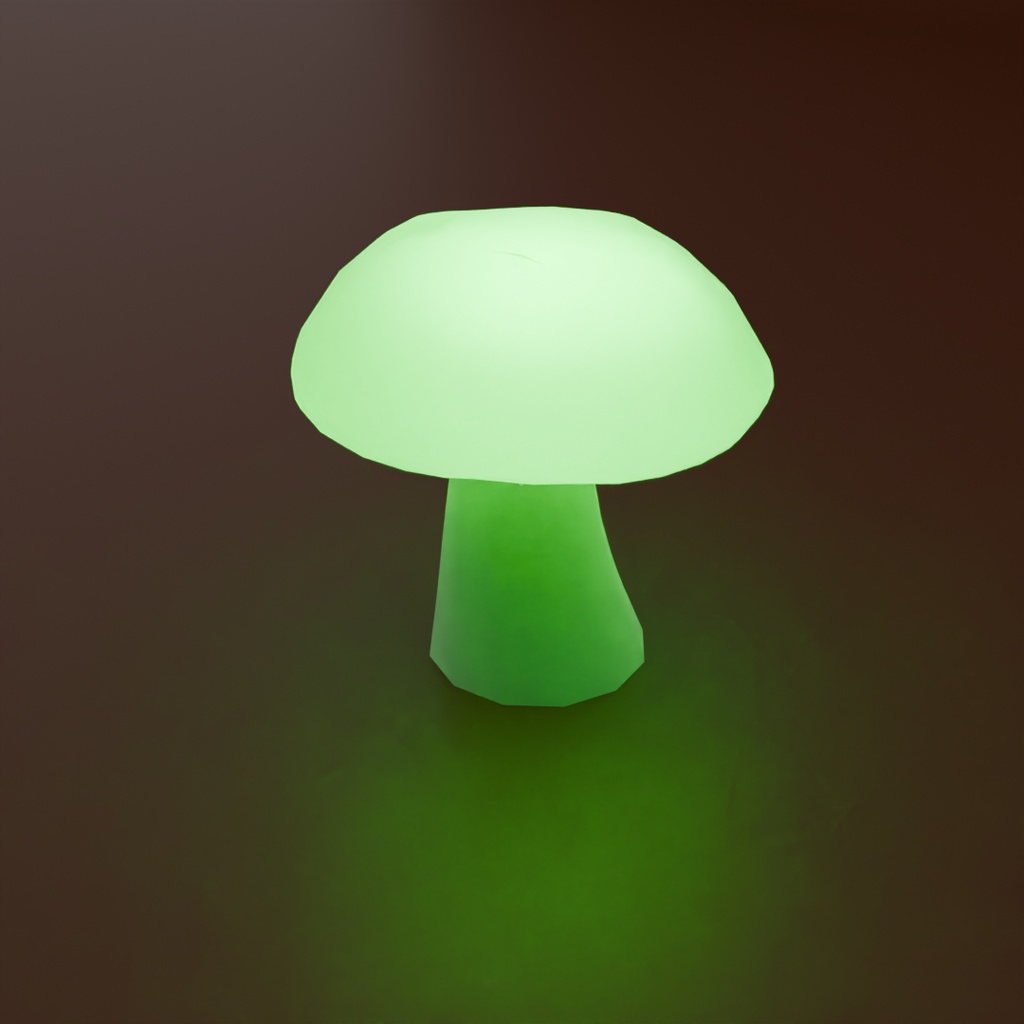 【Blender】きのこの間接照明 Indirect lighting of mushrooms【VRChat】