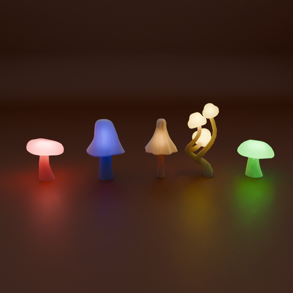 【Blender】きのこの間接照明 Indirect lighting of mushrooms【VRChat】