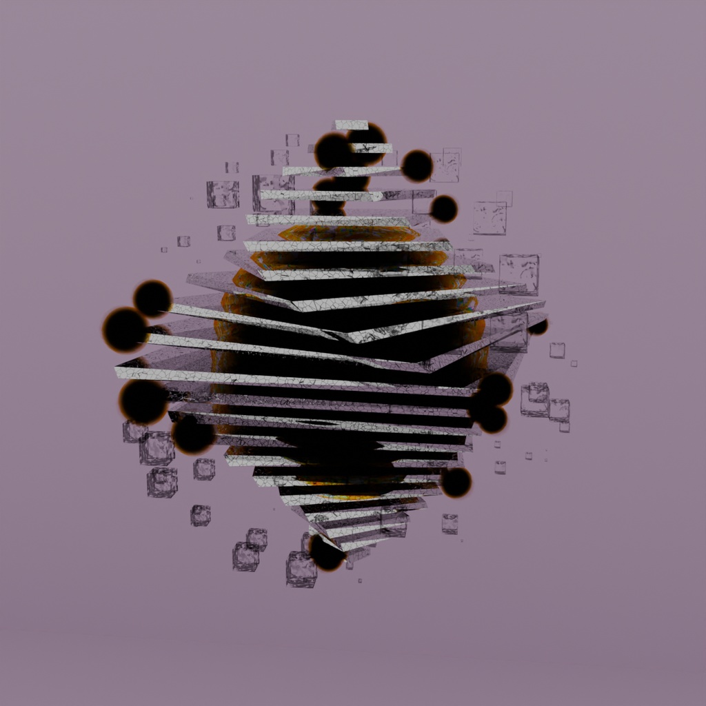 【Blender】ベールをはぎ取るもの ダオロス Black goat Shub-Niggrath