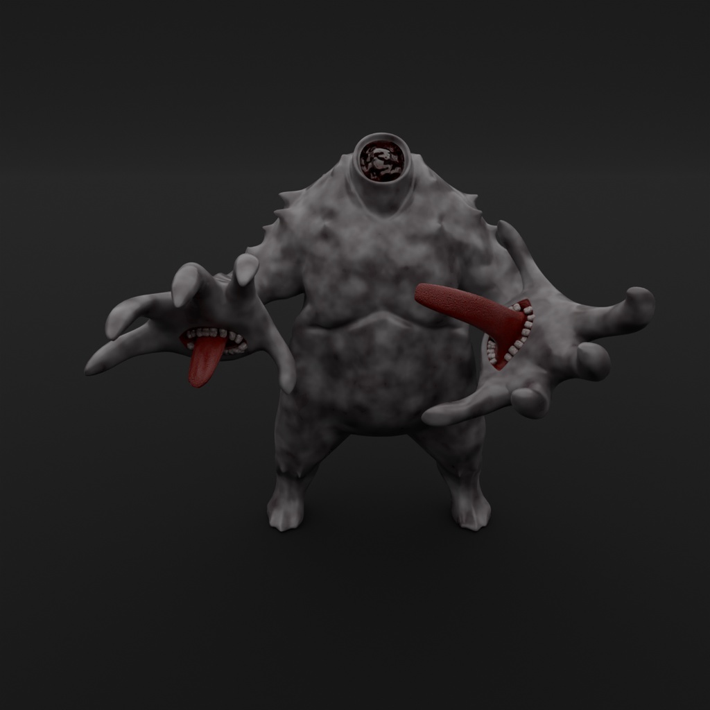 【Blender】汚すもの イゴーロナク The defiler Y'golonac