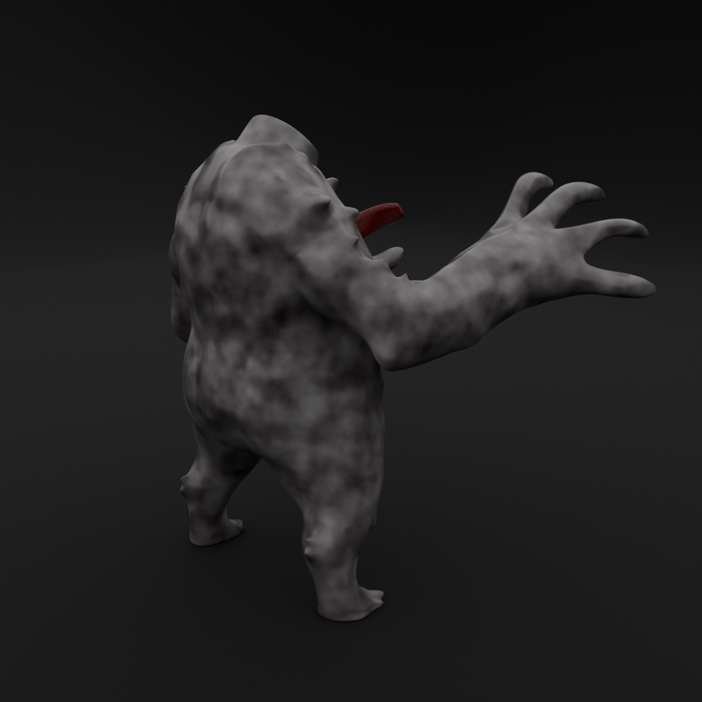 【Blender】汚すもの イゴーロナク The defiler Y'golonac