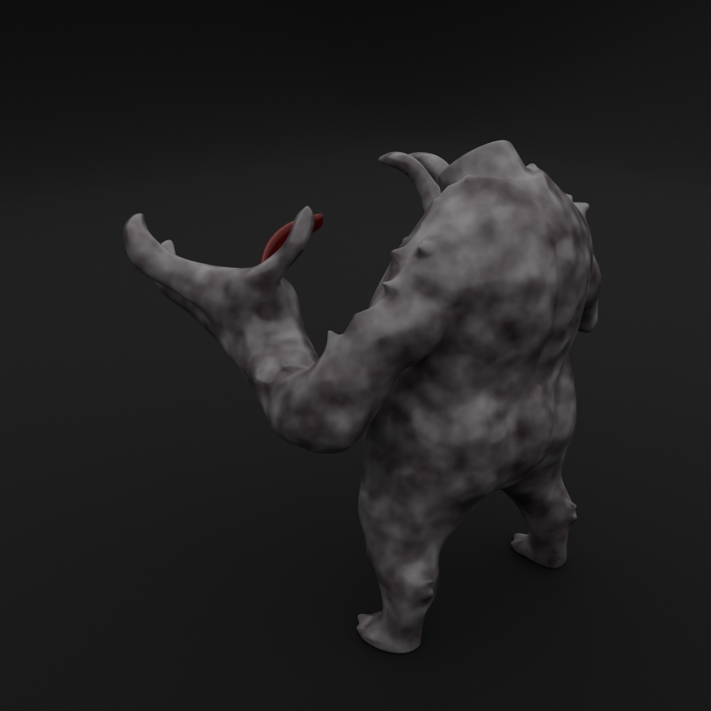 【Blender】汚すもの イゴーロナク The defiler Y'golonac