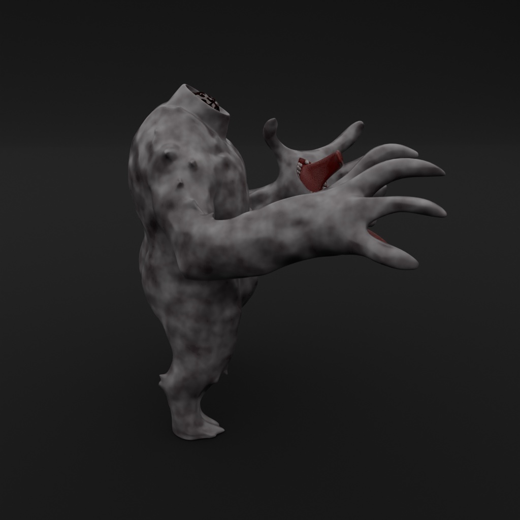 【Blender】汚すもの イゴーロナク The defiler Y'golonac