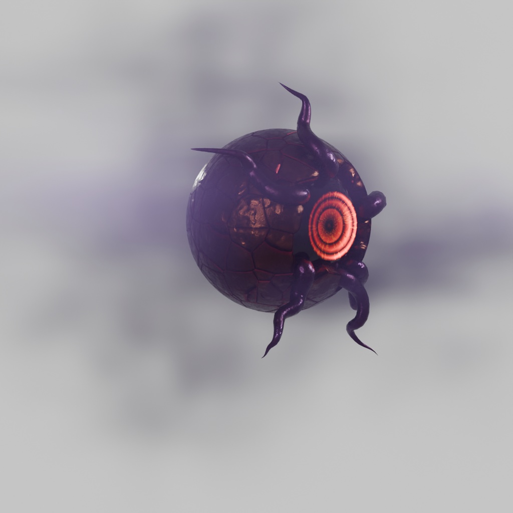 【Blender】先触れなるものグロース Predecessor Ghroth