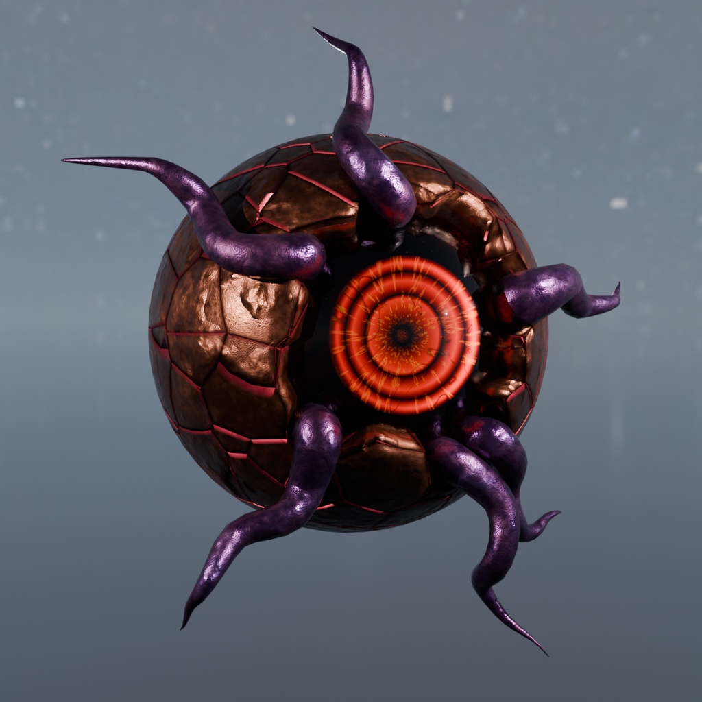 【Blender】先触れなるものグロース Predecessor Ghroth