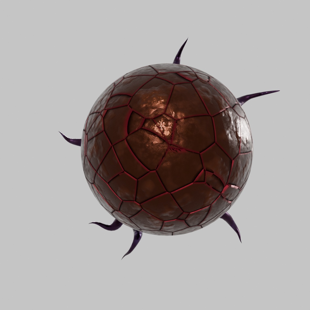 【Blender】先触れなるものグロース Predecessor Ghroth