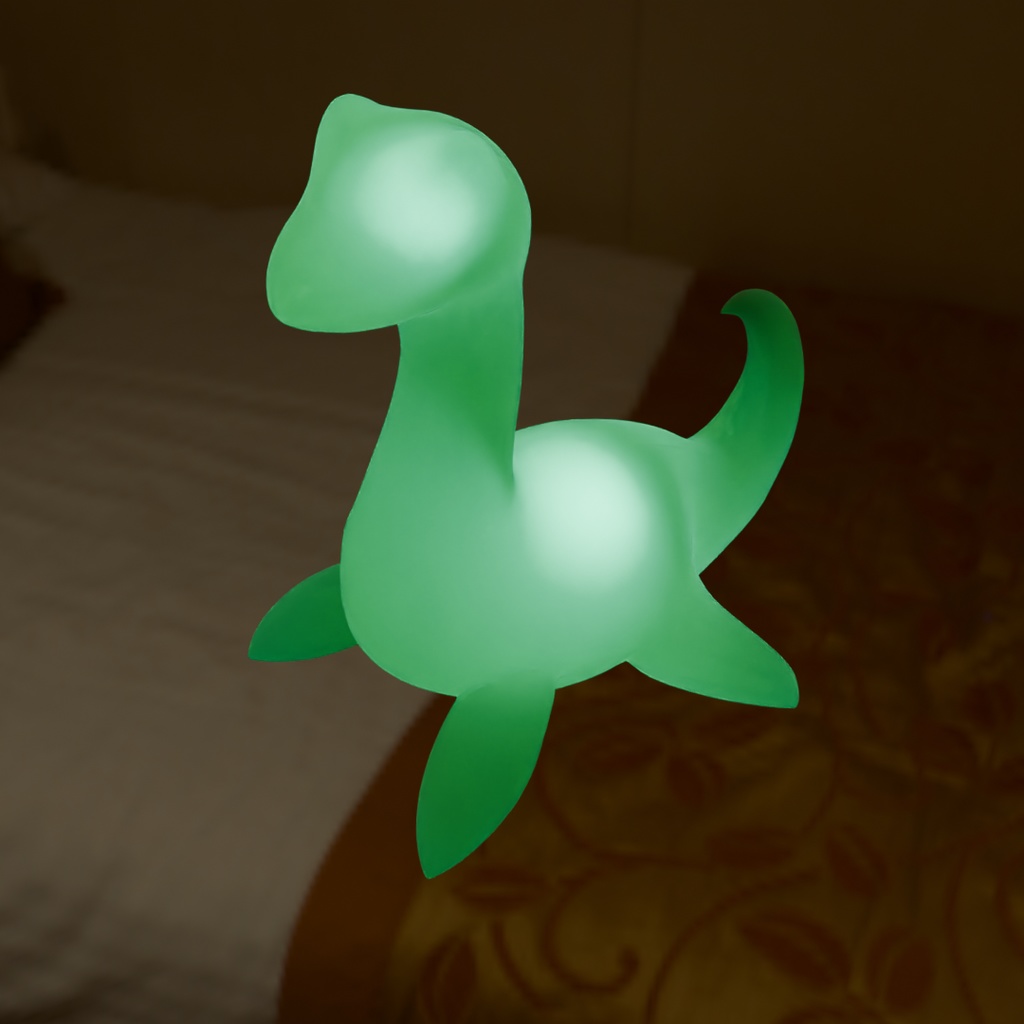 【Blender】ネス湖の怪獣ネッシーの間接照明 Indirect lighting of Nessie, the Loch Ness Monster