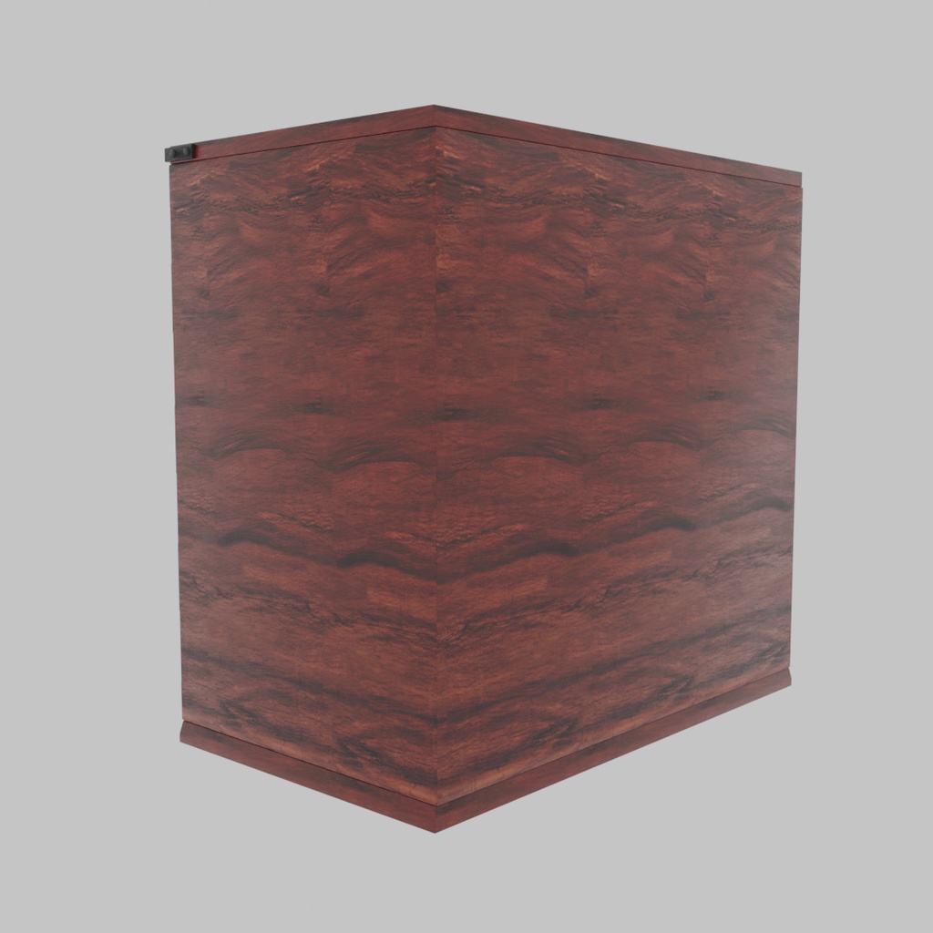 【Blender】 日本の古典的な箪笥 Classic Japanese Tansu