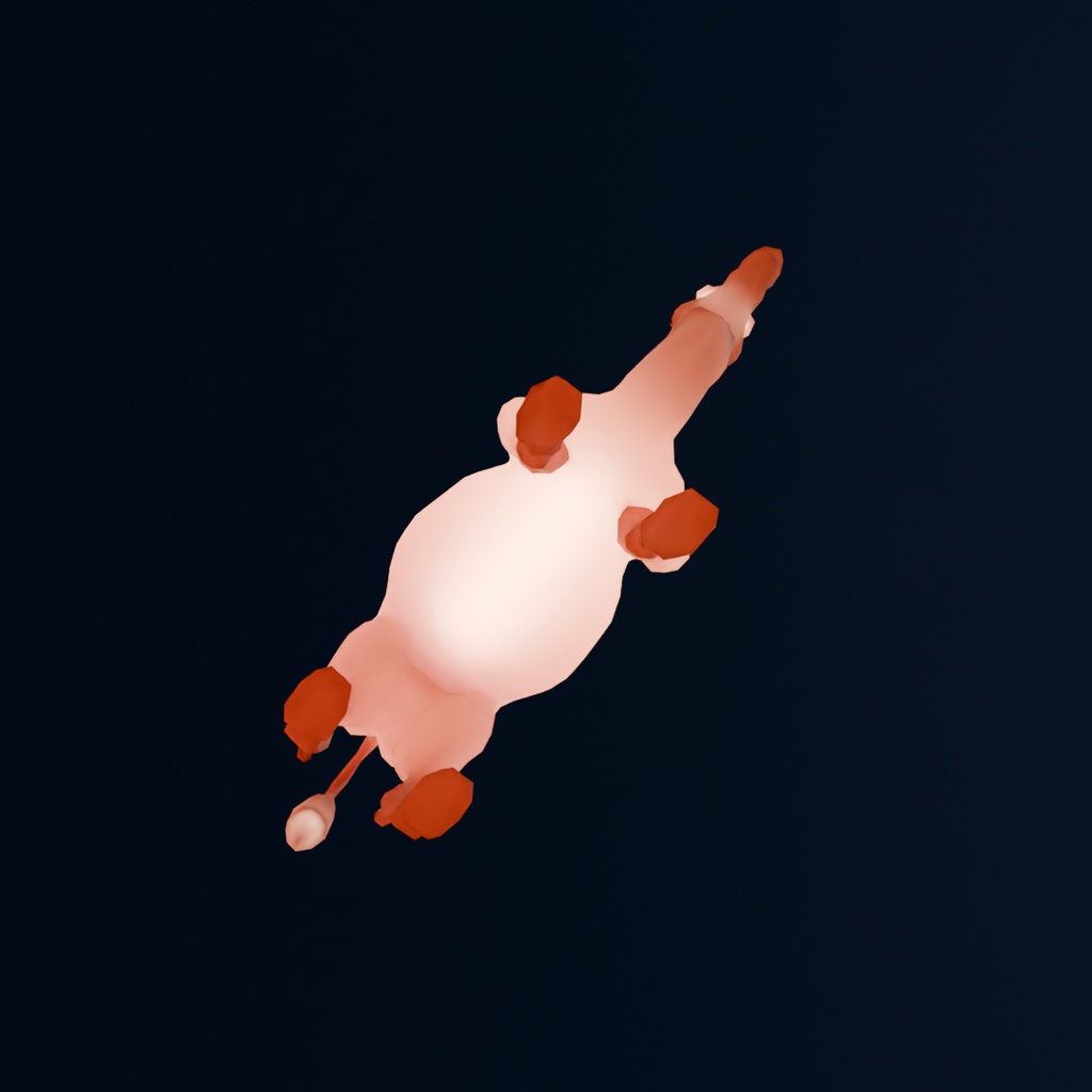 【Blender】 ラクダの間接照明 Indirect camel lighting