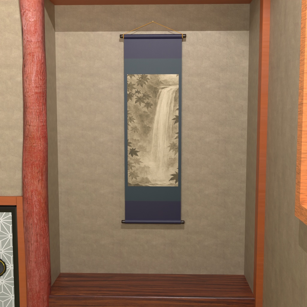 【Blender】 茶室『郷庵』 Tea ceremony room “Go-an"