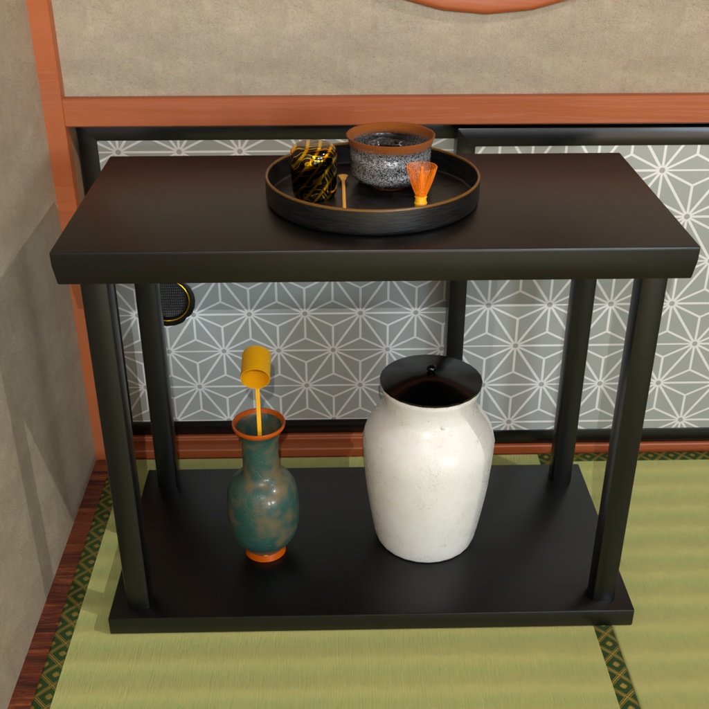 【Blender】 茶室『郷庵』 Tea ceremony room “Go-an"