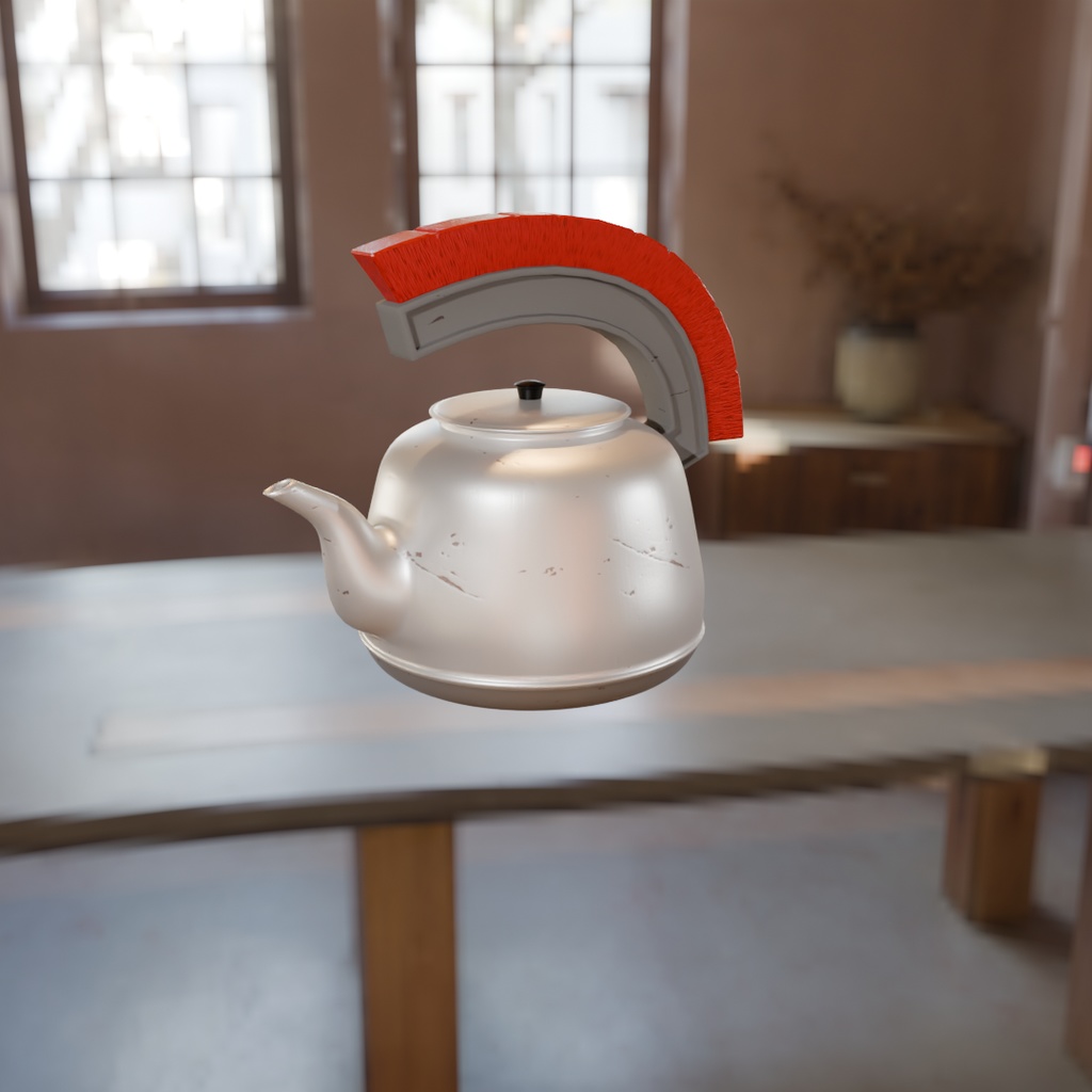 【Blender】 グラディエーターなやかん gladiator kettle