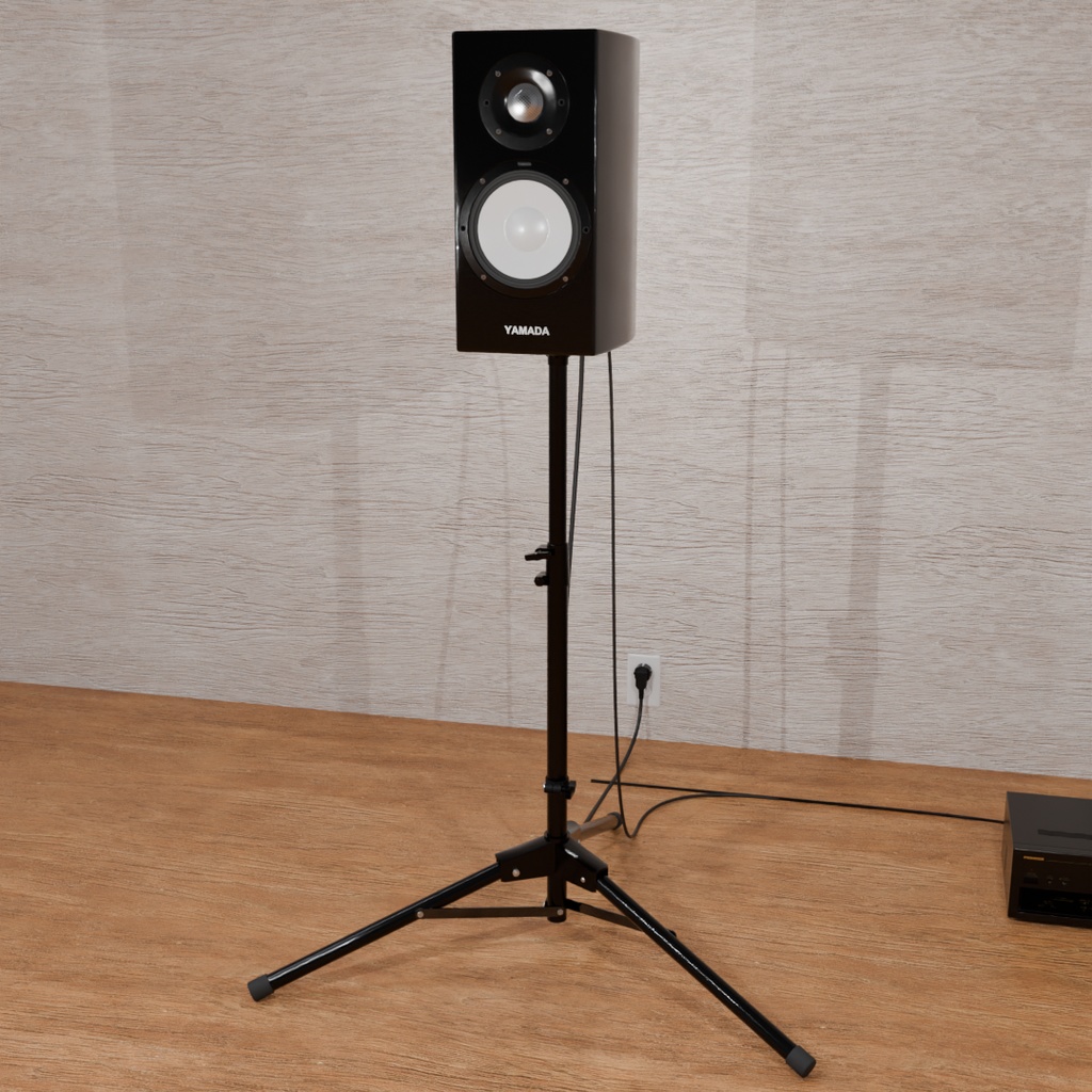 【Blender】 PAスピーカー pa speaker