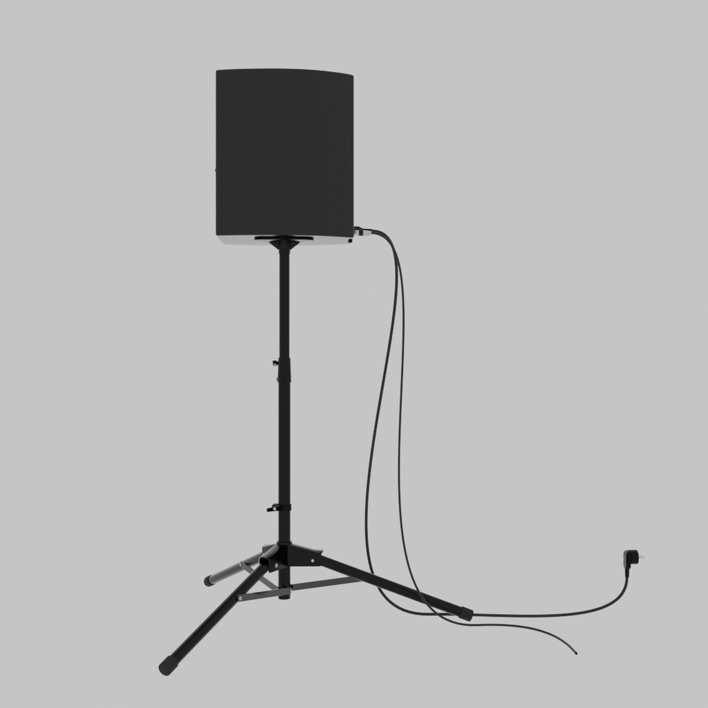【Blender】 PAスピーカー pa speaker