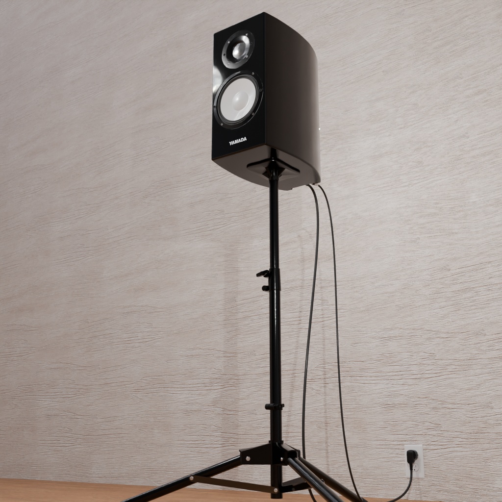 【Blender】 PAスピーカー pa speaker