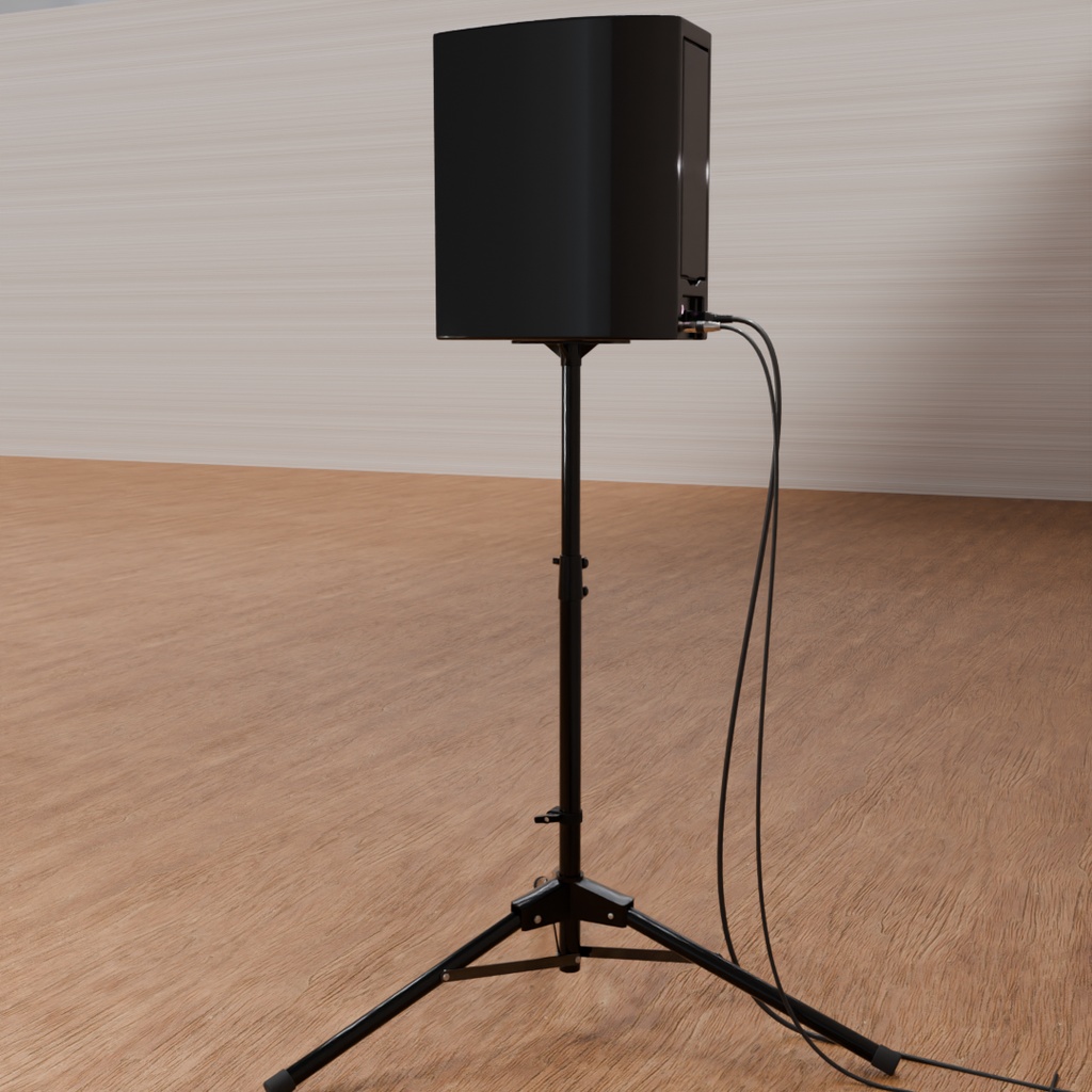 【Blender】 PAスピーカー pa speaker