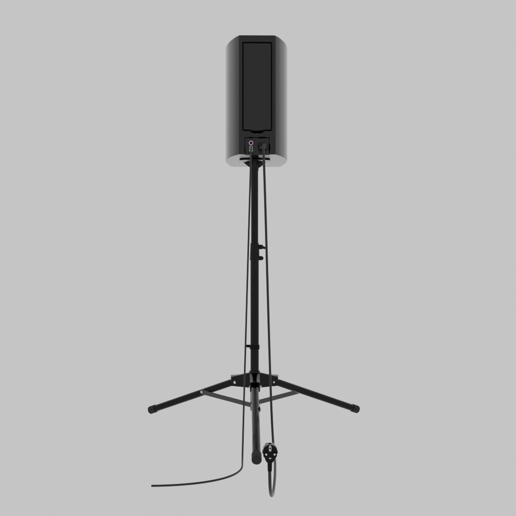 【Blender】 PAスピーカー pa speaker