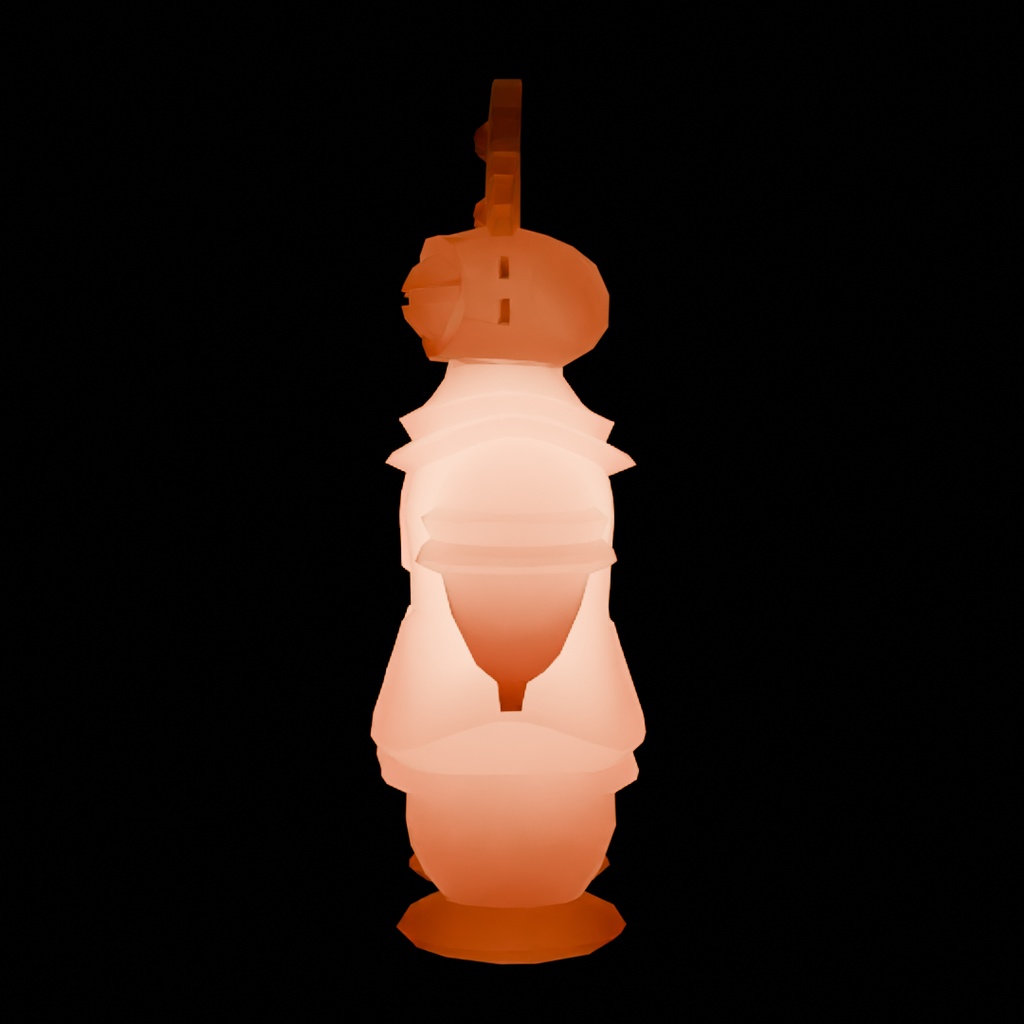 【Blender】 埴輪と土偶の間接照明 Indirect lighting of haniwa and dogu