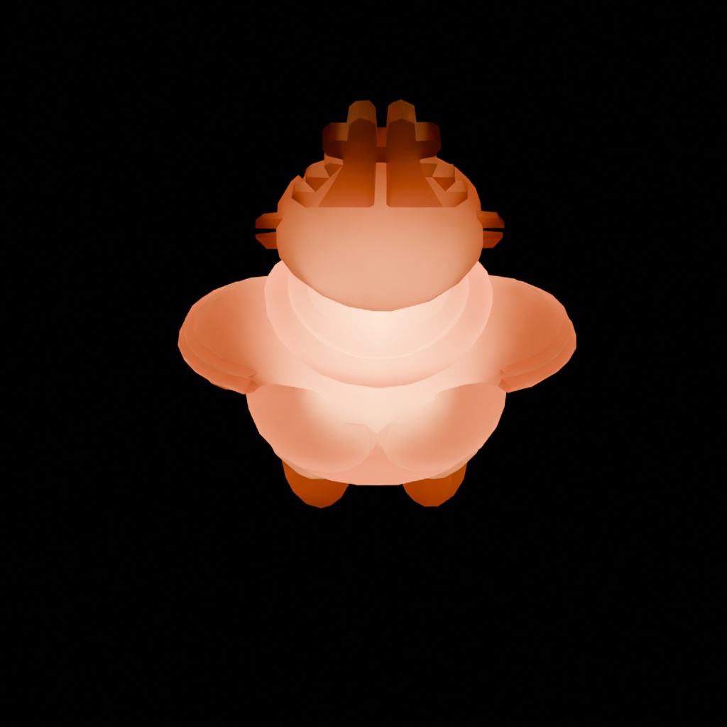 【Blender】 埴輪と土偶の間接照明 Indirect lighting of haniwa and dogu