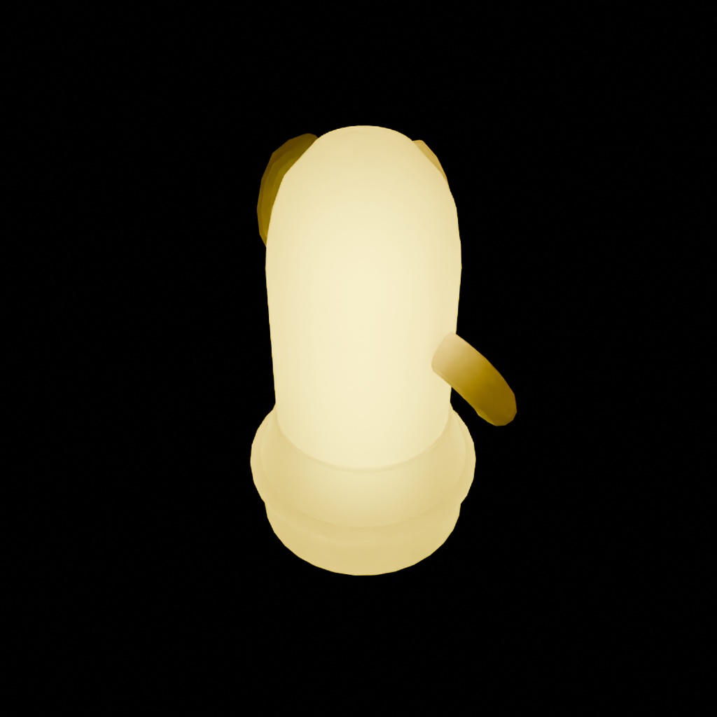 【Blender】 埴輪と土偶の間接照明 Indirect lighting of haniwa and dogu