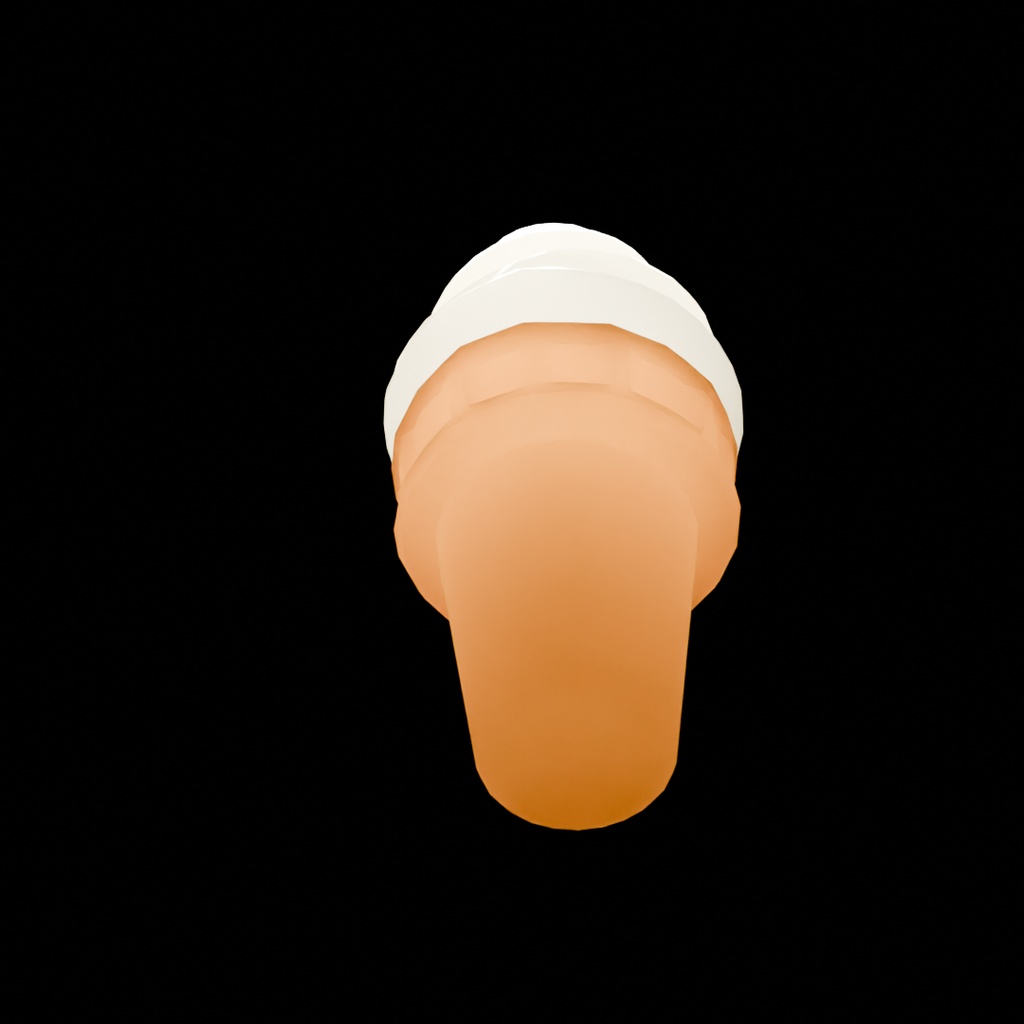 【Blender】 ソフトクリームの間接照明 Indirect lighting for soft serve ice cream