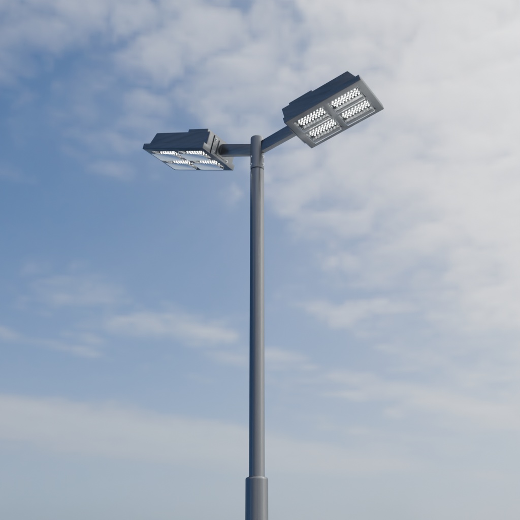 【Blender】 コート用LED投光器 LED Floodlight for Courts