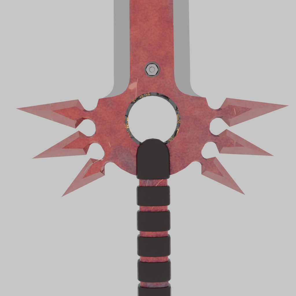 【Blender】 レッドエッジソード Red Edge Sword