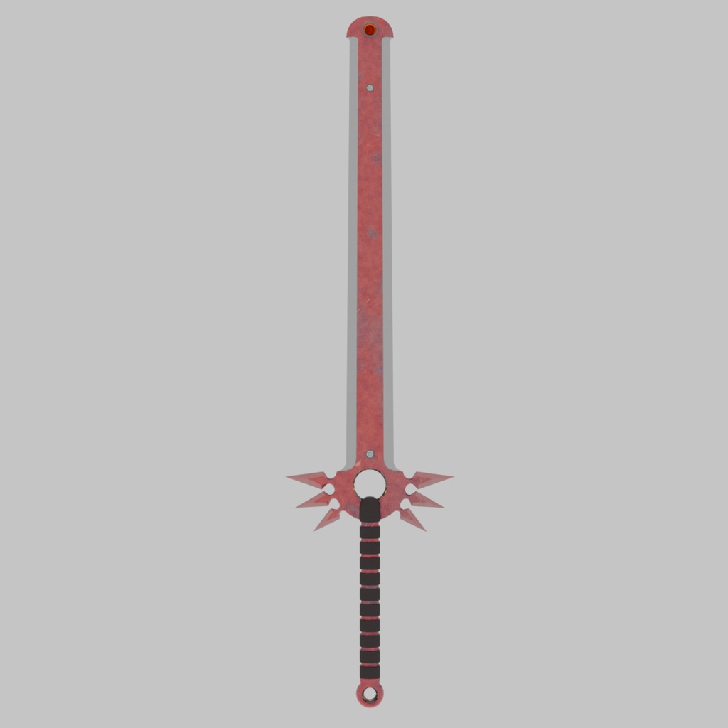 【Blender】 レッドエッジソード Red Edge Sword