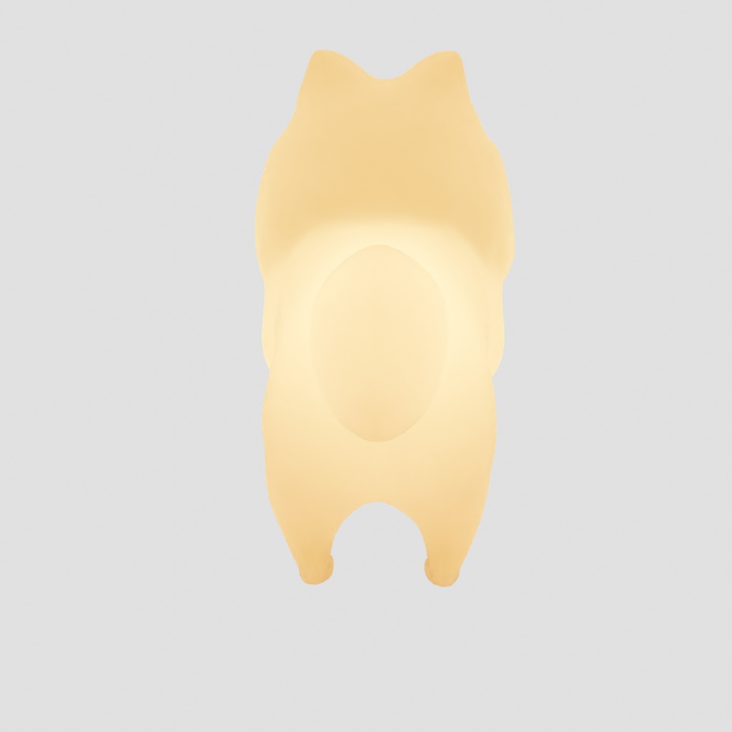 【Blender】 ポメラニアンの間接照明 Indirect lighting for Pomeranian
