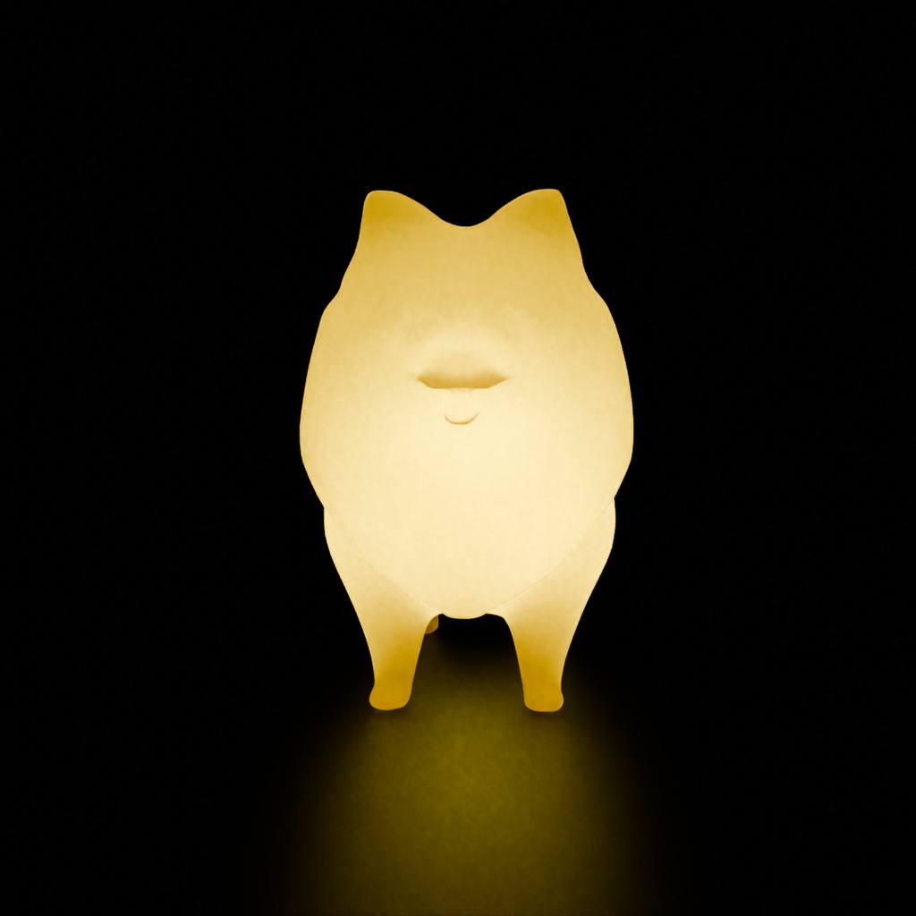 【Blender】 ポメラニアンの間接照明 Indirect lighting for Pomeranian