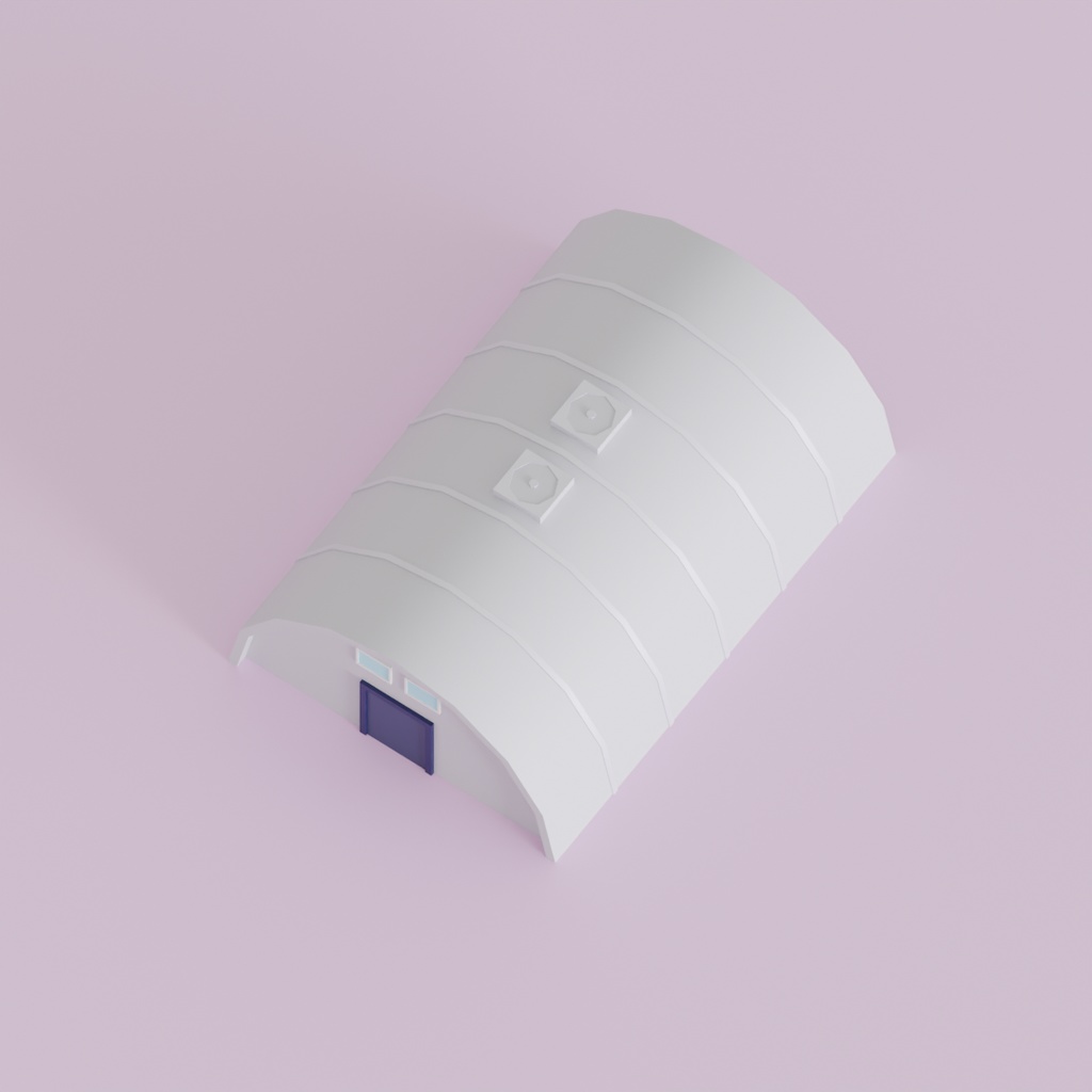 【Blender】 ローポリ工業用設備16セット Low Poly Industrial Equipment Set