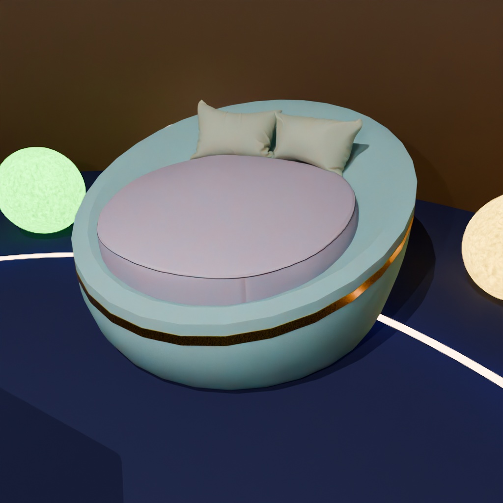 【Blender】 プラネタリウムの小部屋 Small room in the planetarium