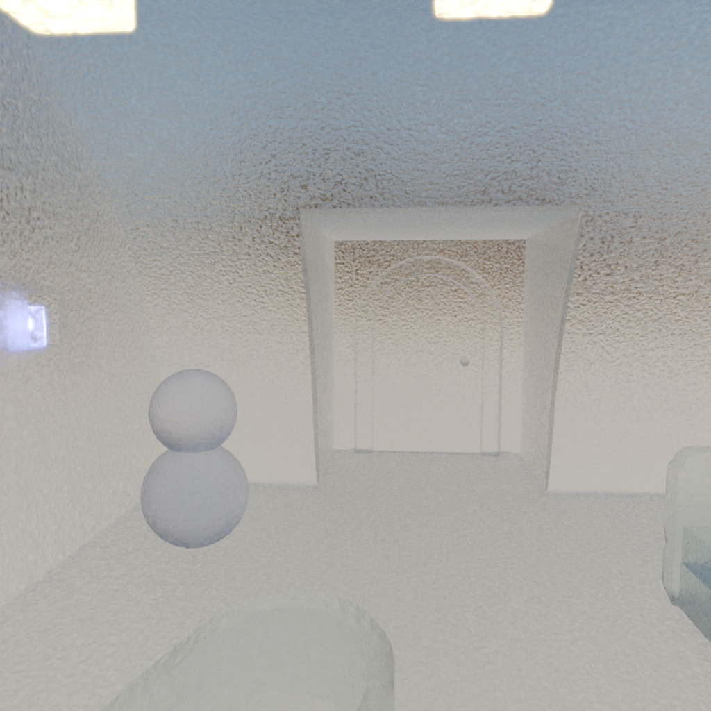 【Blender】 氷の部屋 ice room