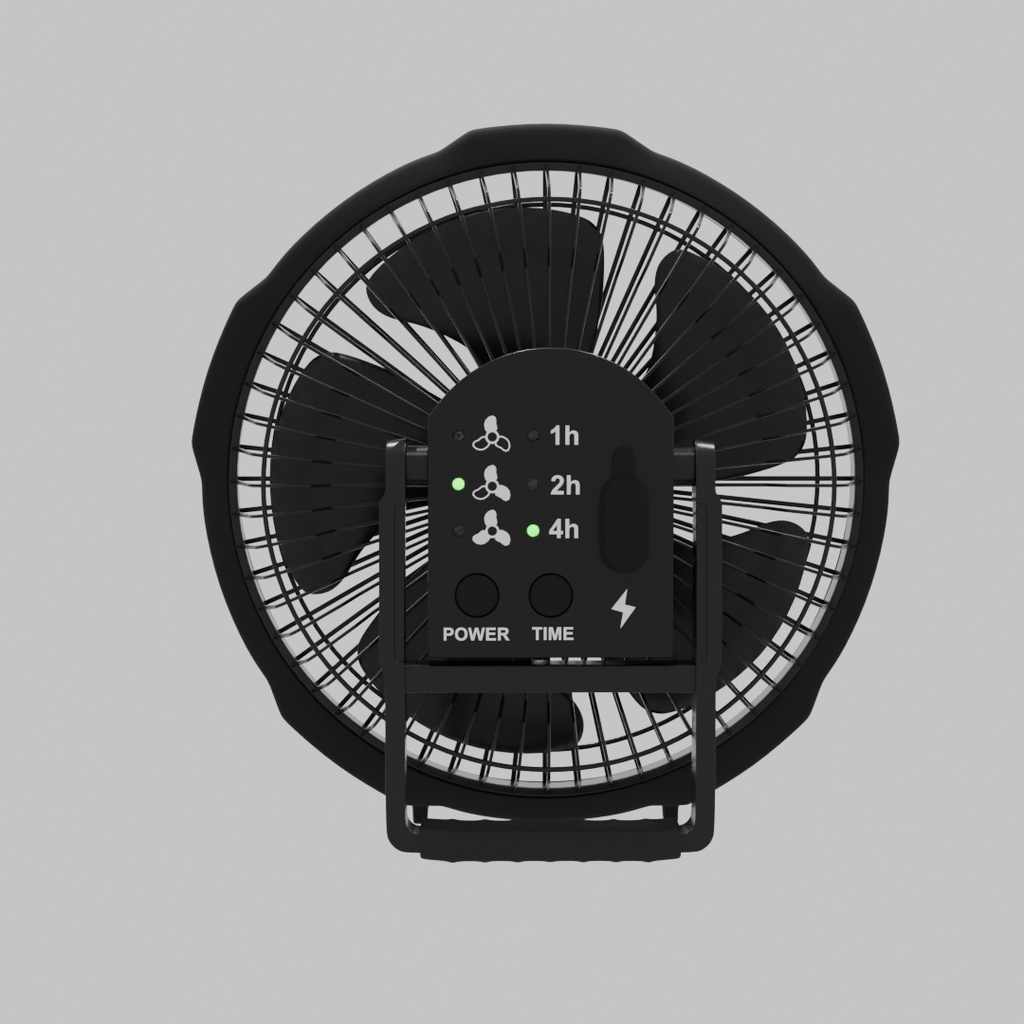 【Blender】 コードレス扇風機 cordless electric fan