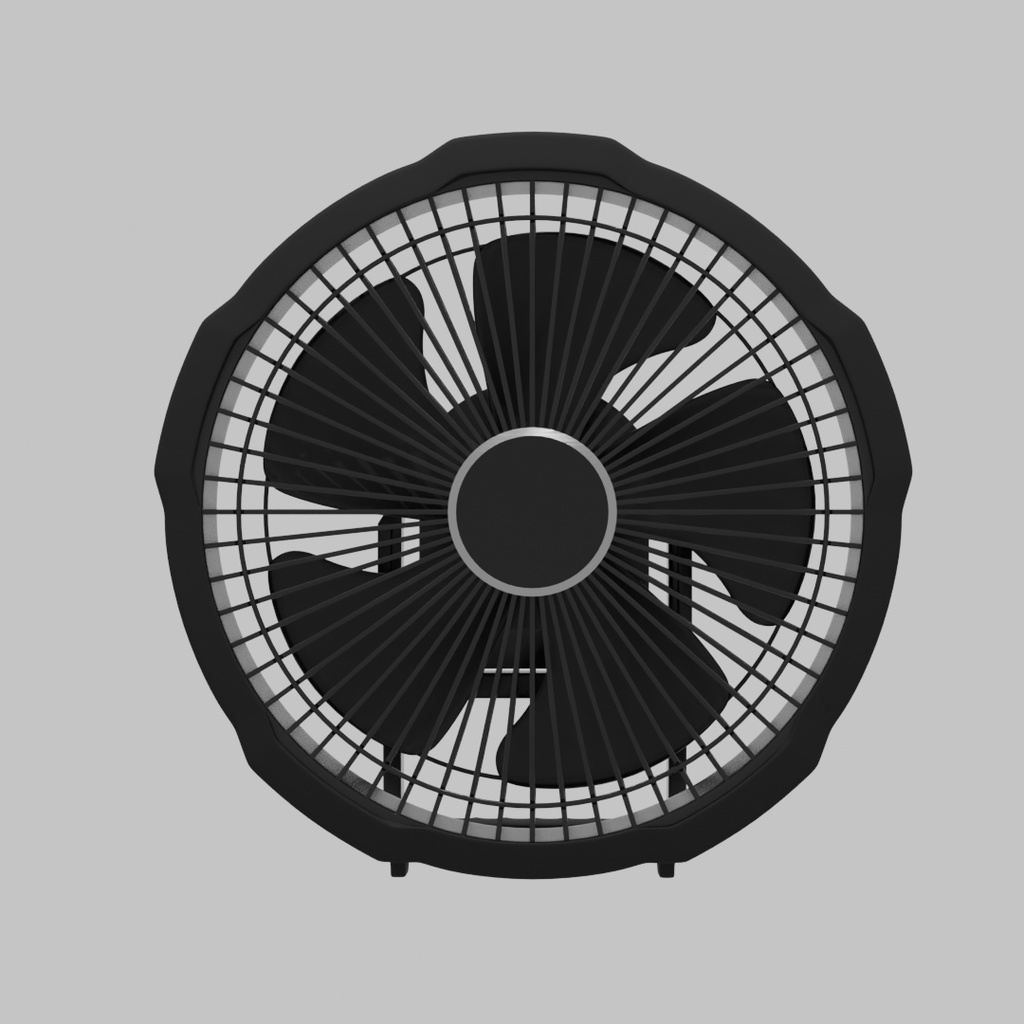 【Blender】 コードレス扇風機 cordless electric fan