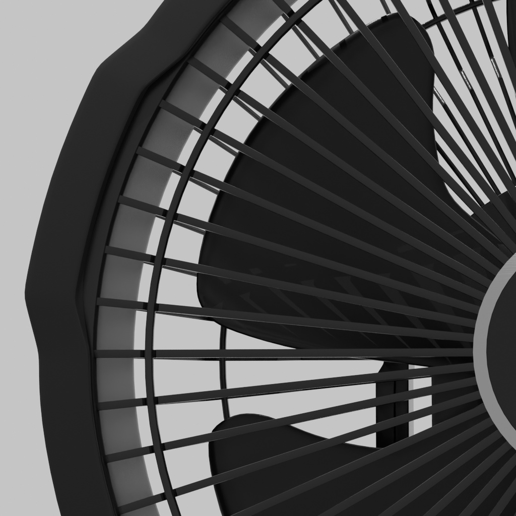 【Blender】 コードレス扇風機 cordless electric fan