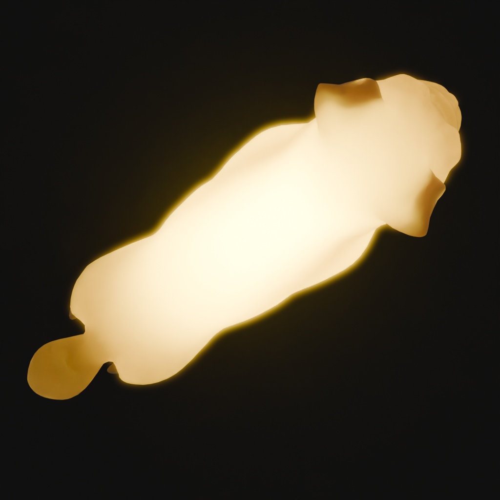 【Blender】 パグの間接照明 Pug Indirect Lighting