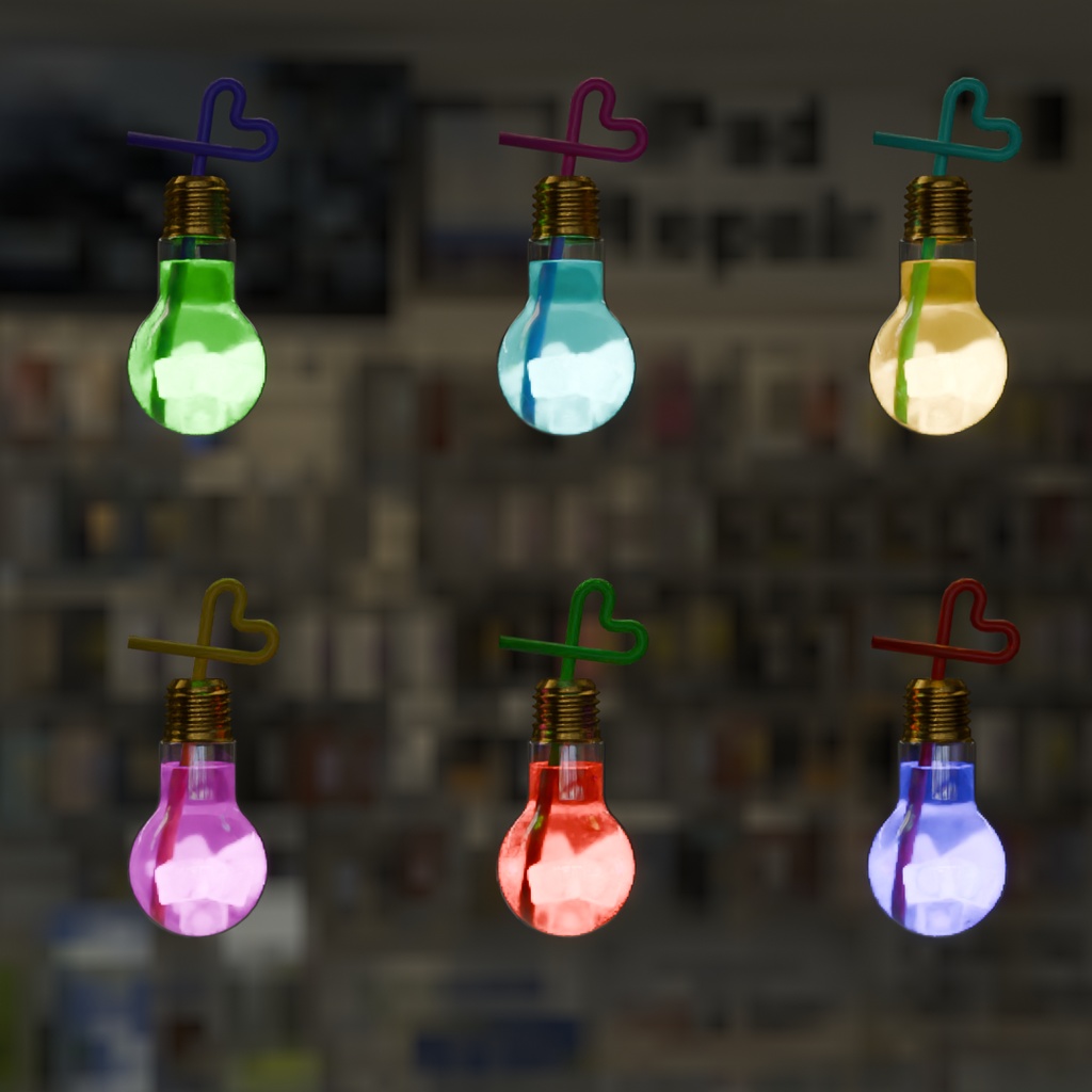 【Blender】 電球ソーダ 6カラー Light-bulb Soda