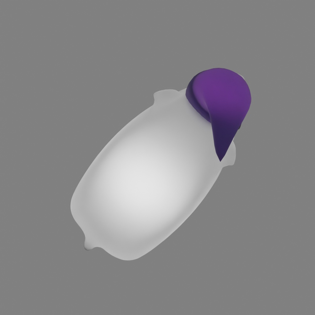 【Blender】 バクの間接照明 Indirect lighting for tapir