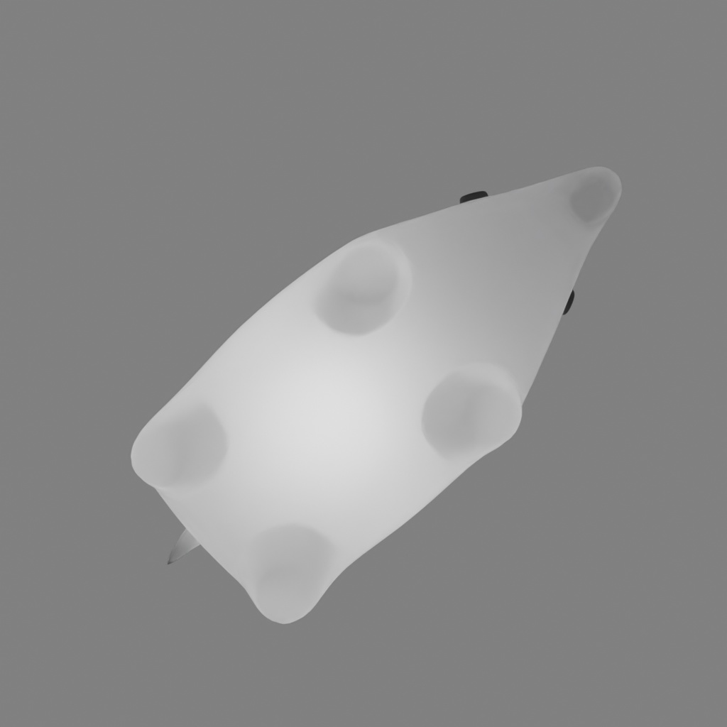 【Blender】 バクの間接照明 Indirect lighting for tapir