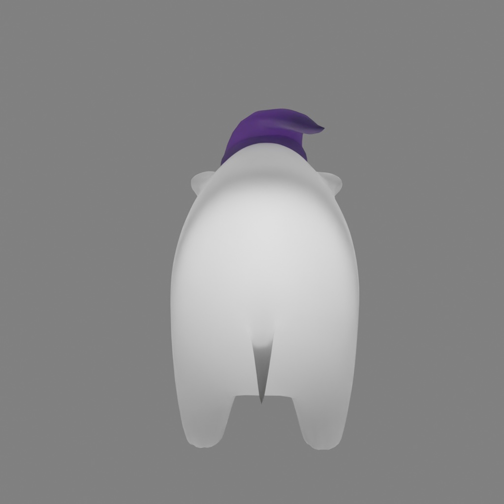 【Blender】 バクの間接照明 Indirect lighting for tapir