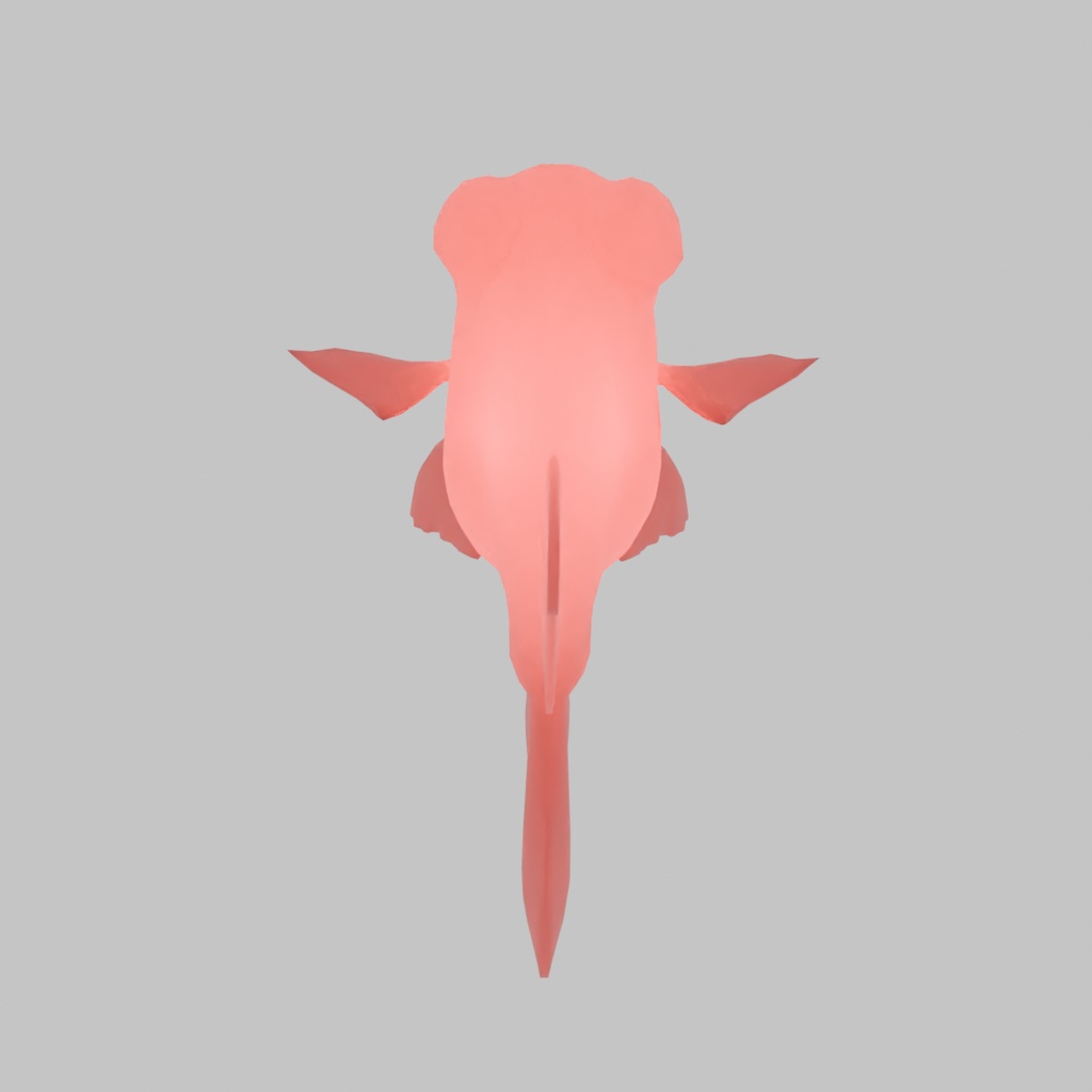 【Blender】 出目金の間接照明 Indirect lighting of Telescope Goldfish